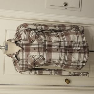 Men's Buckle Button Down Shirt